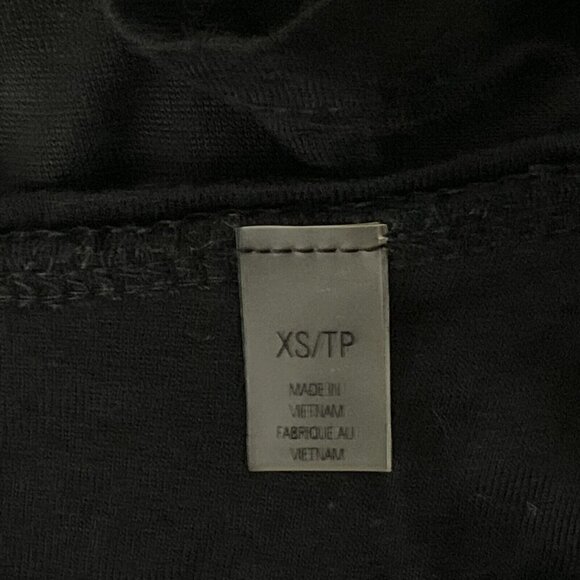 Tahari Dress Women XS Black Cinched Slimming Short Sleeve Stretch Office Evening - Picture 8 of 14